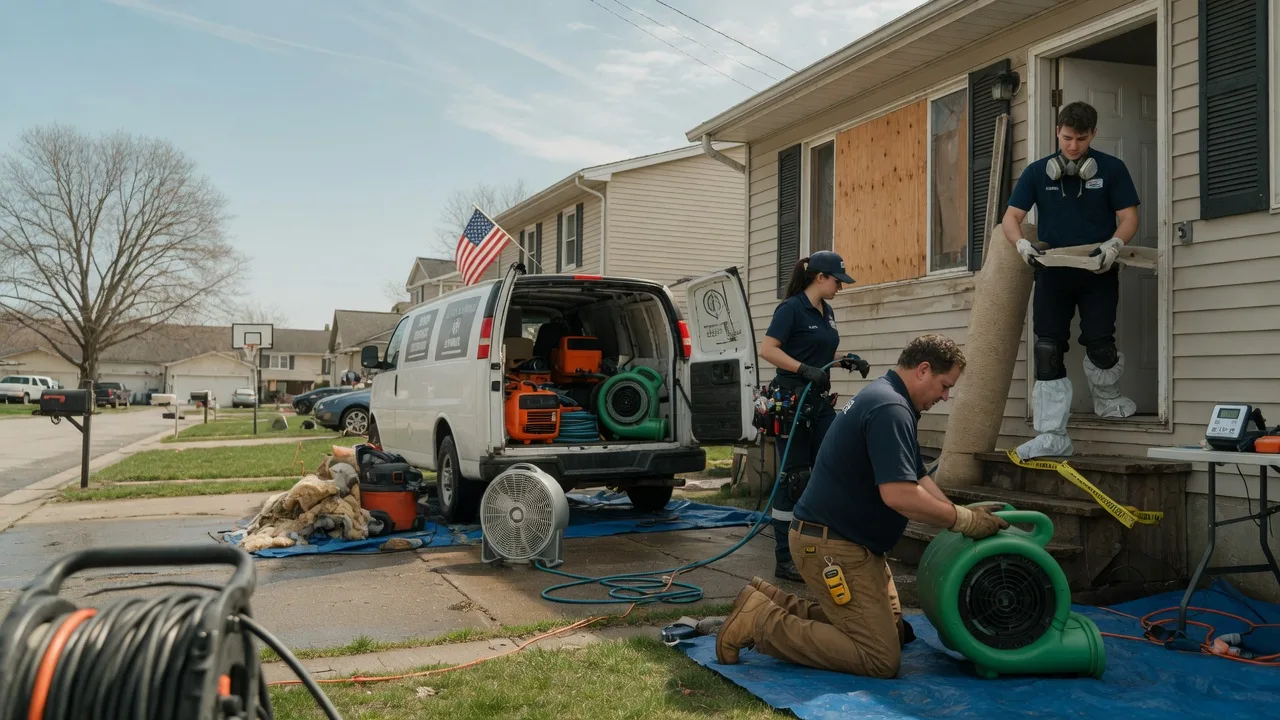 Water Damage Restoration in Cottage Hills, IL near me